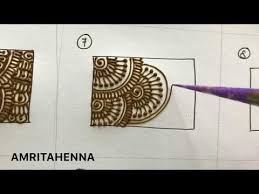 Henna Mehndi For Beginners Types Of Filling Patterns Best Online Mehendi Learning Basic Mehndi Designs Mehndi Designs For Beginners Beginner Henna Designs