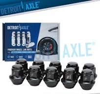 20pc 12x1.5 Black Wheel Lug Nuts for Lincoln MKZ Ford Fusion ...