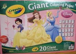 Frozen fans will love to colour, decorate, and embellish the elsa, anna, and olaf colouring pages along with other beloved frozen 2 characters! Crayola 20 Disney Princess Scenes Giant Coloring Pages 2010 426359371