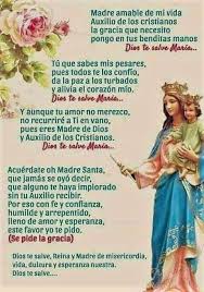 Pin By Felipe Otero On Oracion Catholic Prayers In Spanish Spiritual Prayers Novena Prayers