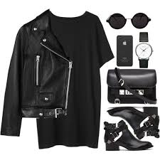 Image result for black jeans edgy outfit