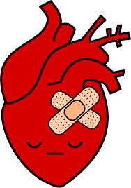 1 imagenes de corazon triste; Amazon Com Triste Hurt Broken Anatomico Corazon Rojo Dibujos Animados Vinilo Calcomania Automotive