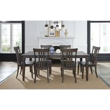 Set includes:1 gather height dining table and 6 stool. Aamerica Kingston Transitional 7 Piece Dining Set Novello Home Furnishings Dining 5 Piece Sets