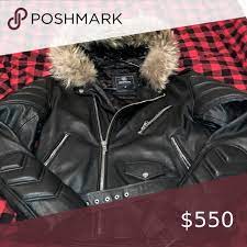 Hudson Fur Leather Leather Jacket Leather Hudson Jeans