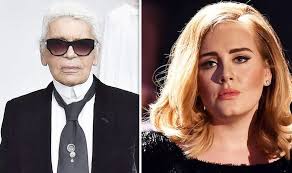 Adele S Weight Loss Links To Chanel Designer Karl Lagerfeld S Fat Comments Exposed Celebrity News Showbiz Tv Express Co Uk