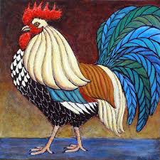 1000 Images About Folk Art Roosters On Pinterest Folk Art Rooster Painting Rooster Art Chicken Art