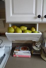 Under The Counter Fruit Storage Small Kitchen Pantry Bread Storage Kitchen Storage