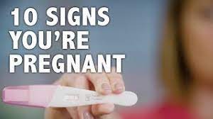 10 Signs You're Pregnant - Youtube