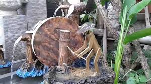 Cara membuat air mancur mini dari bambu,satu lagi kerajinan tangan dari bambu berupa air mancur mini dari bambu di video. Air Mancur Bambu Pak Tani Besar By Ayesha Pottery