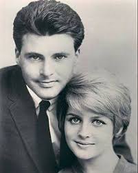 Rick Nelson and wife Kris. From the bio: Nelson used marijuana early in his  musical career, and became a regular user. He buried his stash in his yard.  What would the perfect