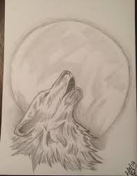 Finally finished this piece for the ac art show! Talkingtothemoon Art Drawing Wolf Moon Image By Natty B