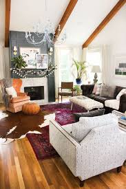 Layered Rugs With An Angled Rug Living Room Decor Eclectic Rugs In Living Room Eclectic Living Room