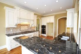 Black And White Granite Countertops With White Cabinets Kitchen Idea With Black Granite At White Cabinets For Small Kitchen Home Design Black Granite Countertops Dark Granite Countertops White Granite Countertops