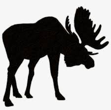 Download Moose Family Silhouette Moose Clipart No Background Transparent Png 1077x909 Free Download On Nicepng