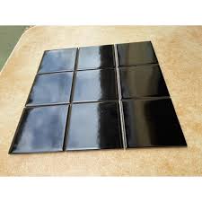 Gạch mosaic viên 97*97mm đen bóng CNS- 909B
