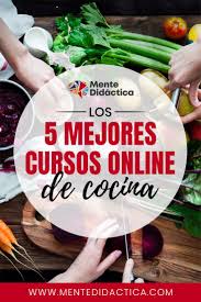 ¡con el curso online de doblaje podrás conseguirlo! Los 5 Mejores Cursos Online De Cocina Cursosonline Cocina Cursillo Cursos Virtuales Gratis Curso De Cocina Online