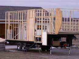 Framing From The Outside Building A House Fifth Wheel Campers Tiny House