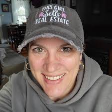 Women's This Girl Sells Real Estate Hat, Embroidered Real Estate Logo Hat,  Funny Pun Gift or Real Estate Agent, Marketing Tools Ideas Cute