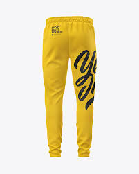 Download Men S Sport Pants Mockup In Apparel Mockups On Yellow Images Object Mockups