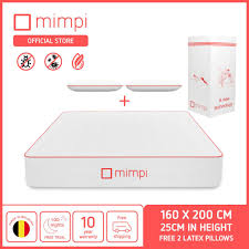 Jenis kasur full busa berkualitas bisa kami kirim ke seluruh wilayah indonesia. Mimpi Sleep Kasur Latex Memory Foam Mimpi Luxury 160 X 200 Shopee Indonesia