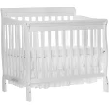 Dream On Me Aden 4 In 1 Convertible Mini Crib White Walmart Com Mini Crib Baby Cribs For Sale Cribs