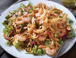 Applebee S Thai Shrimp Salad Contains Peanut Sauce Thai Shrimp Salad Meals Under 500 Calories Low Calorie Restaurants