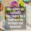 Ein kirchenblatt zu erstellen ist auch gar nicht schwer. 1