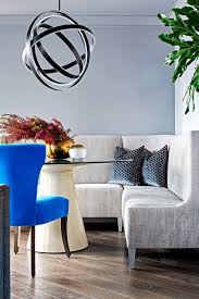 Each piece is made from metal with engineered wood surface details. 15 Stylish Banquette Seating Ideas Dining Nook Design Examples