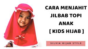 Seperti menjahit tas, baju anak, kerudung, boneka dan lain sebagainya. How To Sew Hijab For Kids Tutorial Cara Menjahit Jilbab Topi Anak By Silvia Hijab Style