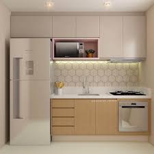 The modern and minimalist design can be a cool idea for you if you want to remodel the kitchen interior design. Small Space Minimalist Modern Kitchen Design