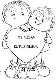 23 Nisan Boyama Ve Etkinlikleri Okul Nisan Aplike Sablonlari