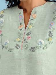 We did not find results for: Buy Celia Lime Embroidered Linen Kurta Online At Jaypore Com Kurti Embroidery Design Embroidery Neck Designs Embroidery Blouse Designs