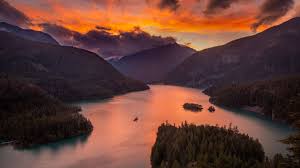 1366x768 Lake Diablo At Sunset 5k 1366x768 Resolution Hd 4k Wallpapers Images Backgrounds Photos And Pictures Pink sunset lake side 5k. hdqwalls