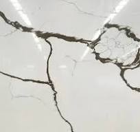 Engineered Calacatta White Quartz Stone Artificial Stone ...