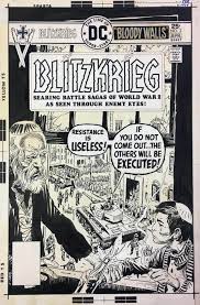 Black And White Comic Book Covers Original Covers By Joe Kubert Joe Kubert Comic Books Art Black And White Comics