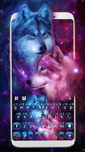Bilder coole wolf hintergrundbilder : Neon Wolf Galaxy Fur Android Apk Herunterladen