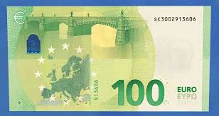 Le billet de 100 euros (100 €) est le cinquième des sept billets en euro par ordre croissant de valeur. Bce Pune In CirculaÅ£ie Noile Bancnote De 100 Si 200 De Euro