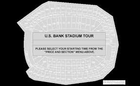 tickets u s bank stadium tour minneapolis mn at