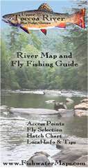 Toccoa River Trout Fishing Map Upper Toccoa River Map, Blue Ridge, Ga – Fishwatermaps.com