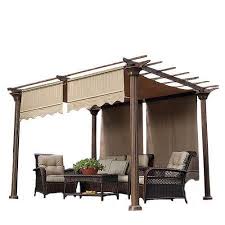 Garden Winds Universal Designer Replacement Pergola Shade Canopy Ii Beige Walmart Com Beige Canopy Designer In 2020 Outdoor Pergola Pergola Shade Pergola Canopy