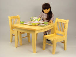 Ceramic tea set has service for 4 in a wicker basket. Doll Tea Table And Chair Woodworking Plan Woodworkersworkshop