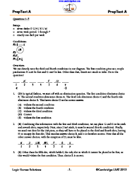Here's a complete explanation of the game's setup. Lsat Logic Games Solutions Cambridge Lsat