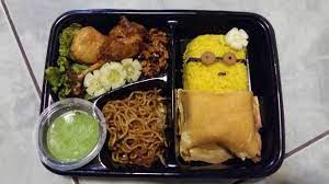 Resep Bento Minion Oleh Kyla Mustica Recipe Makanan Estetika Makanan Makanan Enak