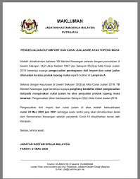Duti eksais dilevi bersama dengan cukai lain yang boleh dikenakan cukai jualan atau vat. 22 Mac 2020 Jabatan Kastam Diraja Malaysia Sarawak Facebook