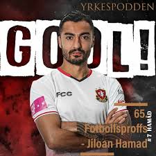 Die neue 10 über träume jiloan hamad spelar numera i tyska hoffenheim. Stream 65 Fotbollsproffs Jiloan Hamad Repris By Yrkespodden Listen Online For Free On Soundcloud