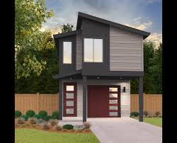 Statuesque and regal, this plan offers spacious living with flexible options for narrow lot sizes.in addition to a sweeping first floor rec room flanked by twin guest bedrooms, this house plan features double master suites on the. Holland Skinny House Plan By Mark Stewart Home Design