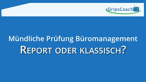 Maybe you would like to learn more about one of these? Report Klassische Variante Was Ist Besser Fur Dein Fachgesprach Buromanagement Gripscoachtv Youtube