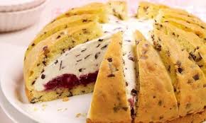 Kirsch Stracciatella Kuppel Rezept Stracciatella Kuchen Lecker Kirschen