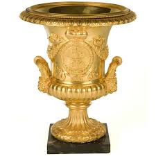 Antique Gilt Bronze Heraldic Campana Urn 1stdibs Com Antiques Campana Urn