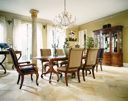 For most people, a buffet's basic functions are enough. American Drew Colonial Dining Room Interior Design Dining Room British Colonial Decor